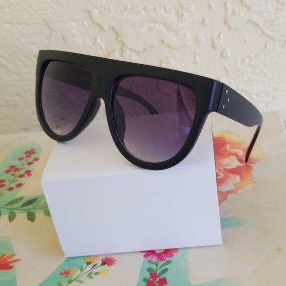 2019  SQUARE OVERSIZED STYLE WOMAN  SUNGLASSES - Picture 2 of 3